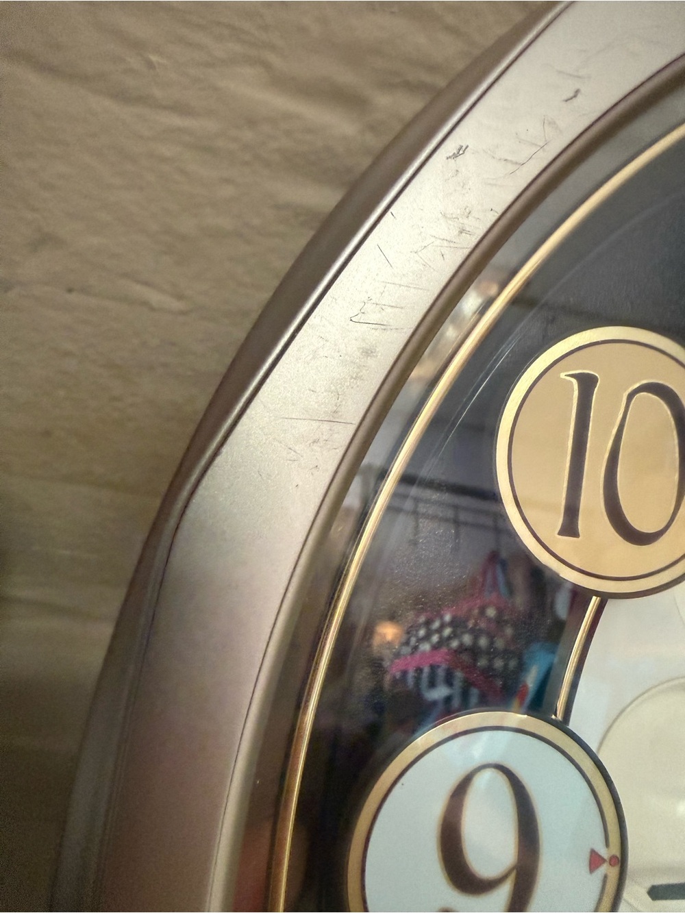 Seiko QXM106SRH "Twirling Numbers" Melodies in Motion wall clock - Picture 13 of 13